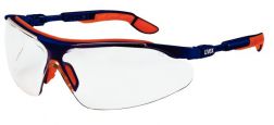 Veiligheidsbril i-vo blauw/oranje 9160265