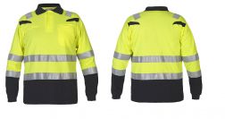 Vlamvertragend Poloshirt Long Sleeve Marbella EN ISO 20471