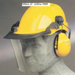 Peltor Visor V4F voor Peltor helm + Optime gehoorkap